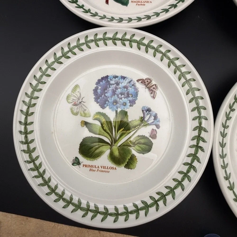 Portmeirion Botanic Garden Bread Plates 7.25